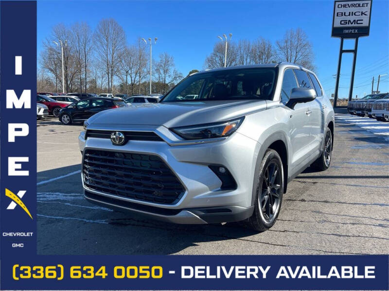 2024 Toyota Grand Highlander for sale at Impex Chevrolet GMC in Reidsville NC