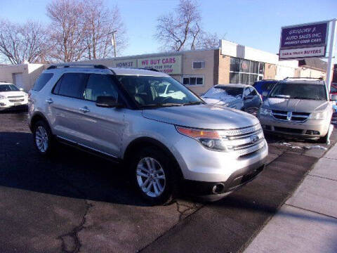 2015 Ford Explorer for sale at Gregory J Auto Sales in Roseville MI