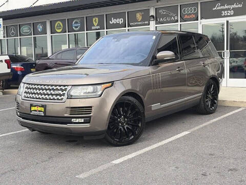 2016 Land Rover Range Rover Supercharged