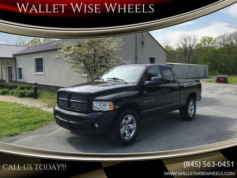 2004 Dodge Ram Pickup 1500 for sale at Wallet Wise Wheels in Montgomery NY