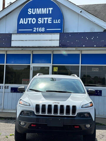 2015 Jeep Cherokee for sale at SUMMIT AUTO SITE LLC in Akron OH