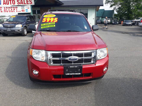 2010 Ford Escape for sale at Low Auto Sales in Sedro Woolley WA
