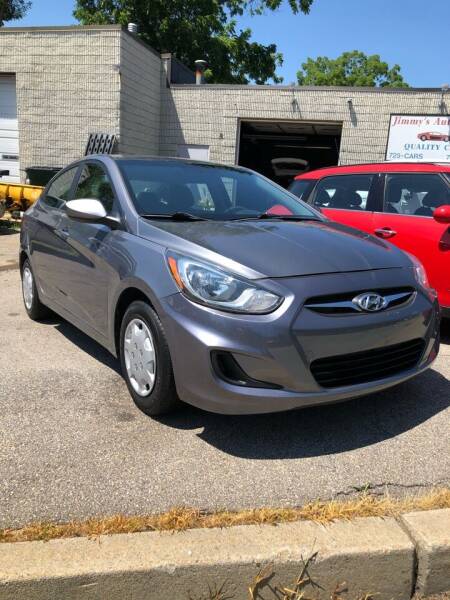 2014 Hyundai Accent for sale at Jimmys Auto Sales in North Providence RI