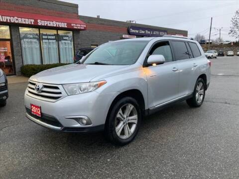 2012 Toyota Highlander for sale at AutoCredit SuperStore in Lowell MA