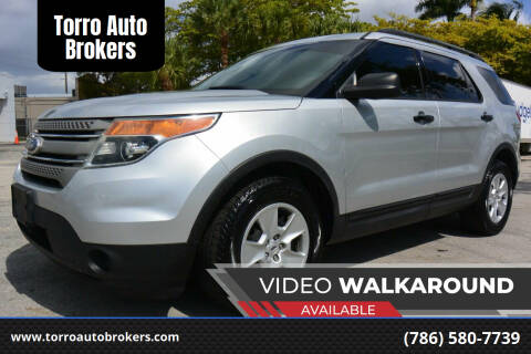 2014 Ford Explorer for sale at Torro Auto Brokers in Miami FL