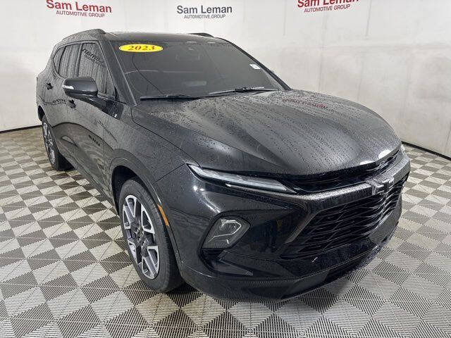 Used 2023 Chevrolet Blazer RS with VIN 3GNKBERS4PS101900 for sale in Bloomington, IL