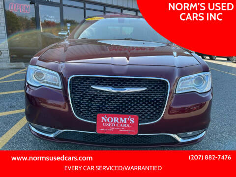 2019 Chrysler 300 for sale at NORM'S USED CARS INC in Wiscasset ME