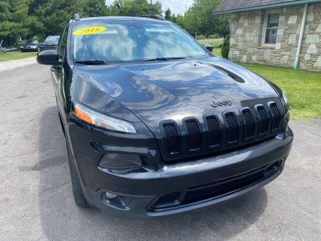 2016 Jeep Cherokee for sale at Pontarelli's Automotive Inc in Warminster, PA