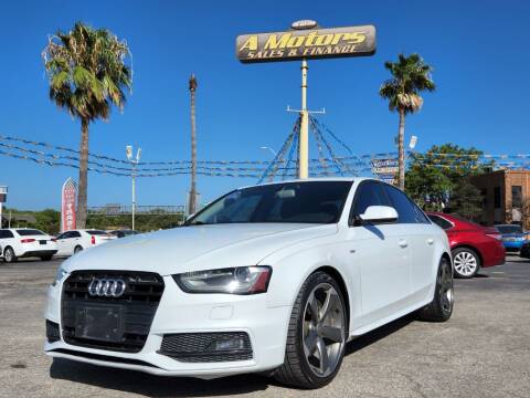 2014 Audi A4 for sale at A MOTORS SALES AND FINANCE in San Antonio TX
