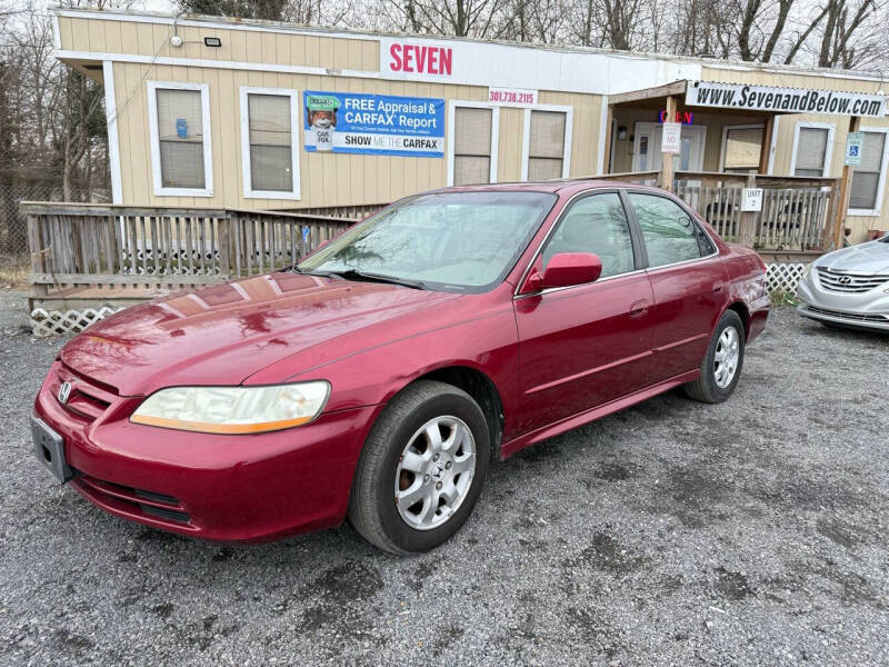 2001 Honda Accord for sale at Seven and Below Auto Sales, LLC in Rockville MD