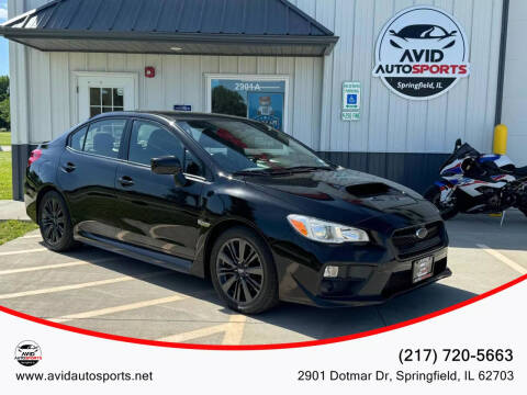 2016 Subaru WRX for sale at AVID AUTOSPORTS in Springfield IL