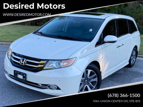 2017 Honda Odyssey for sale at Desired Motors in Alpharetta GA