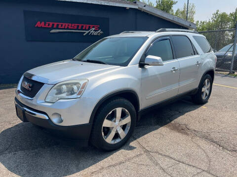 2012 GMC Acadia for sale at Motor State Auto Sales in Battle Creek MI