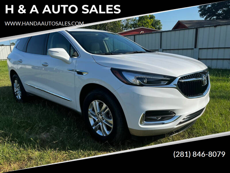 2021 Buick Enclave for sale at H & A AUTO SALES in Houston TX