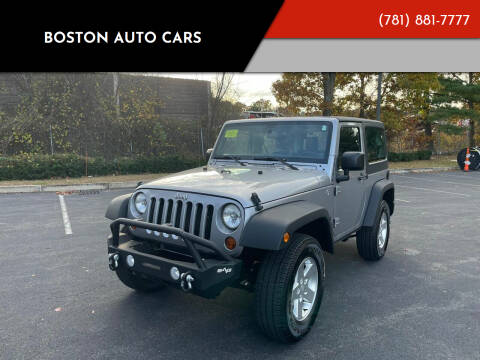 2013 Jeep Wrangler for sale at Boston Auto Cars in Dedham MA