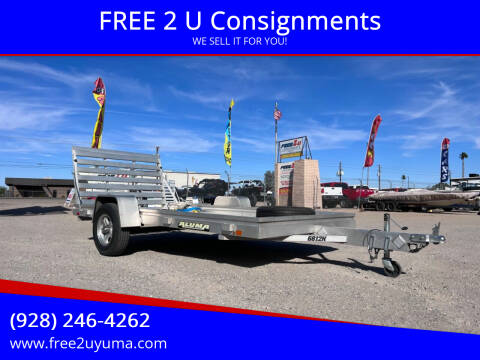 2018 Aluma Trailer for sale at FREE 2 U Consignments in Yuma AZ