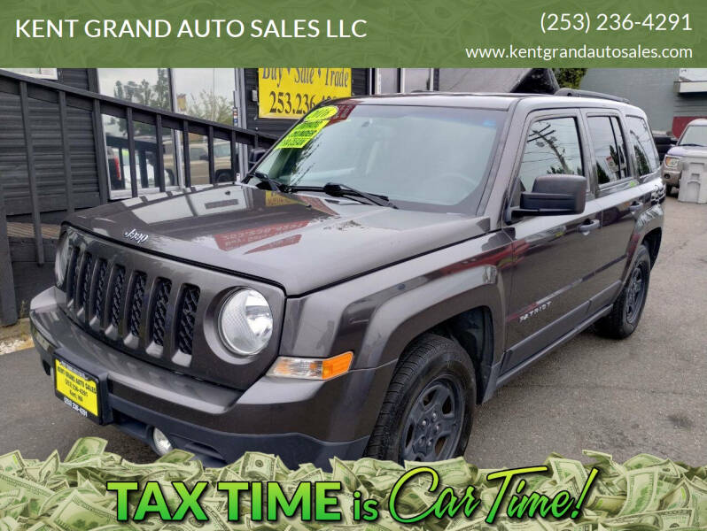 2016 Jeep Patriot for sale at KENT GRAND AUTO SALES LLC in Kent WA
