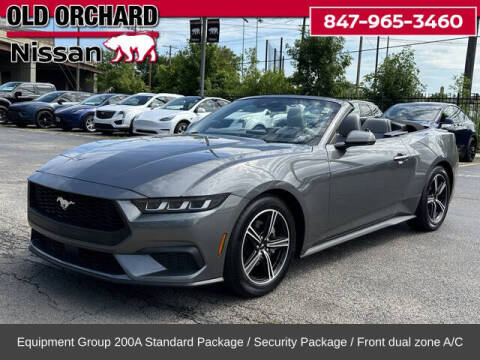 2024 Ford Mustang for sale at Old Orchard Nissan in Skokie IL