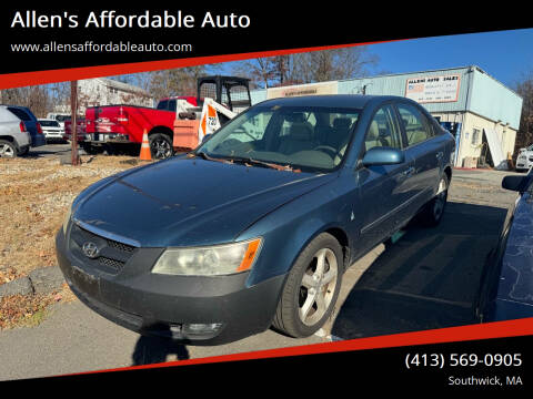 2006 Hyundai Sonata for sale at Allen's Affordable Auto in Southwick MA