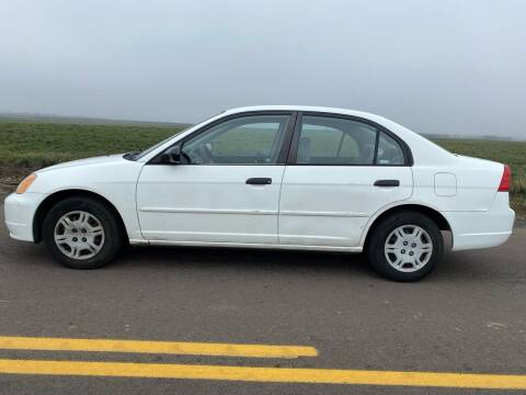 2001 Honda Civic for sale at M AND S CAR SALES LLC in Independence OR