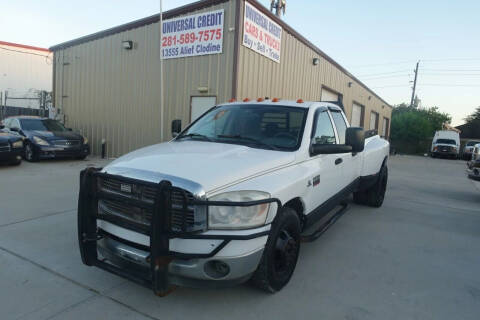 2008 Dodge Ram Pickup 3500 for sale at Universal Credit in Houston TX