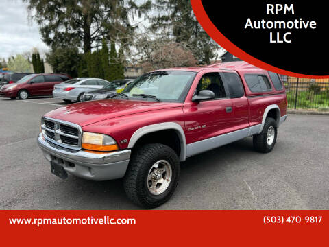1999 Dodge Dakota for sale at RPM Automotive LLC in Portland OR