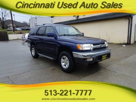 2002 Toyota 4Runner for sale at Cincinnati Used Auto Sales in Cincinnati OH