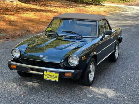 1980 FIAT 124 Sport Spider 2000 for sale at Milford Automall Sales and Service in Bellingham MA