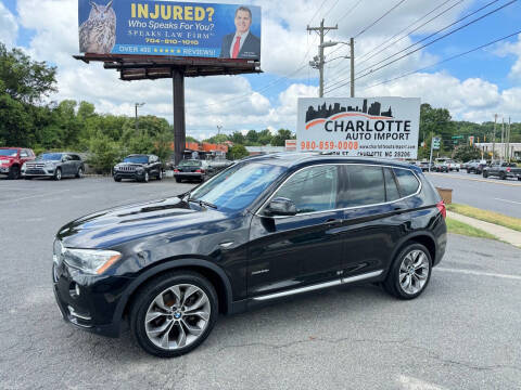 2017 BMW X3 for sale at Charlotte Auto Import in Charlotte NC