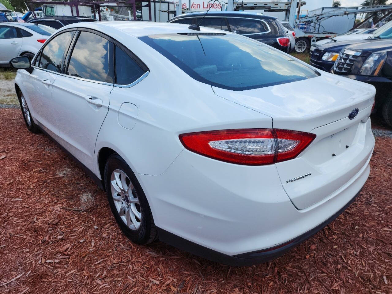 2015 Ford Fusion for sale at Trek Auto in Orlando, FL