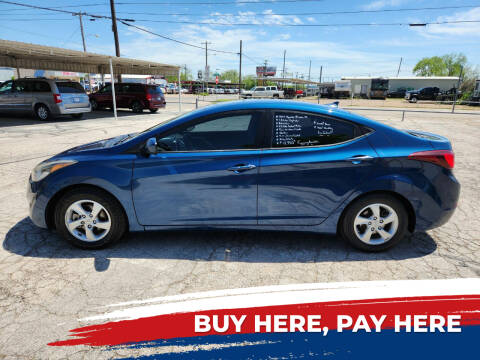 2014 Hyundai Elantra for sale at Meadows Motor Company in Cleburne TX