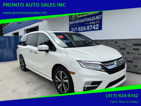 2018 Honda Odyssey
