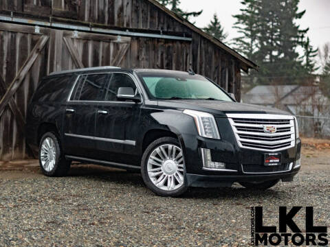 2015 Cadillac Escalade ESV for sale at LKL Motors in Puyallup WA