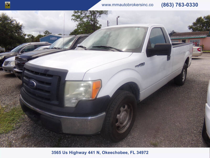 2010 Ford F-150 for sale at M & M AUTO BROKERS INC in Okeechobee FL