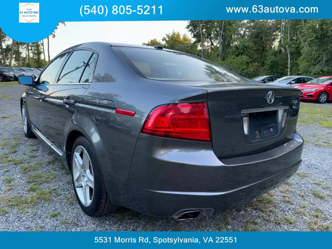 2005 Acura TL for sale at 63 Auto Inc in Spotsylvania, VA