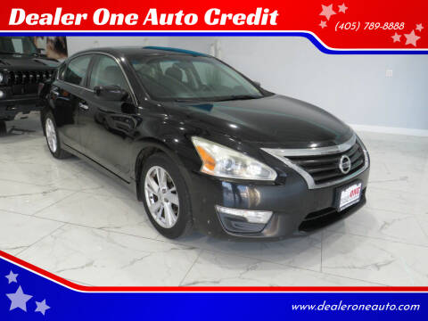 2014 Nissan Altima for sale at Dealer One Auto Credit in Oklahoma City OK
