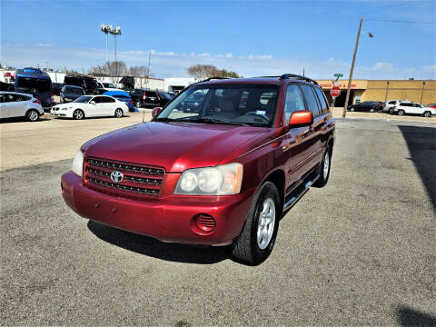 2001 Toyota Highlander for sale at Image Auto Sales in Dallas TX