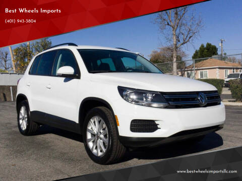 2017 Volkswagen Tiguan for sale at Best Wheels Imports in Johnston RI