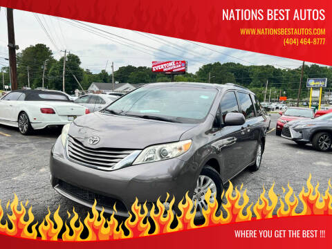 2011 Toyota Sienna for sale at Nations Best Autos in Decatur GA