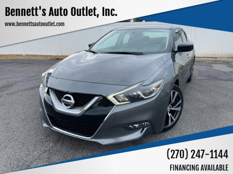 2017 Nissan Maxima for sale at Bennett's Auto Outlet, Inc. in Mayfield KY