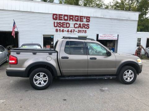 2007 Ford Explorer Sport Trac for sale at George's Used Cars Inc in Orbisonia PA