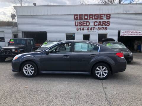 2012 Subaru Legacy for sale at George's Used Cars Inc in Orbisonia PA