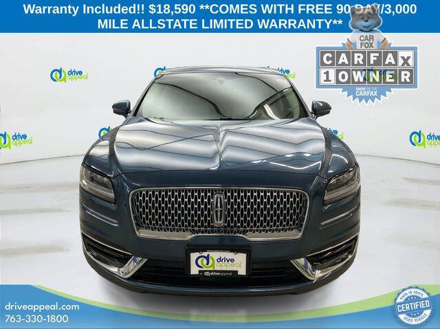 2019 Lincoln Nautilus Select