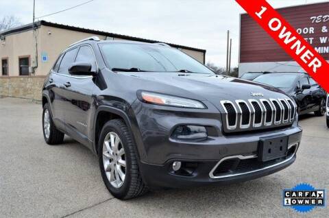 2014 Jeep Cherokee for sale at LAKESIDE MOTORS, INC. in Sachse TX