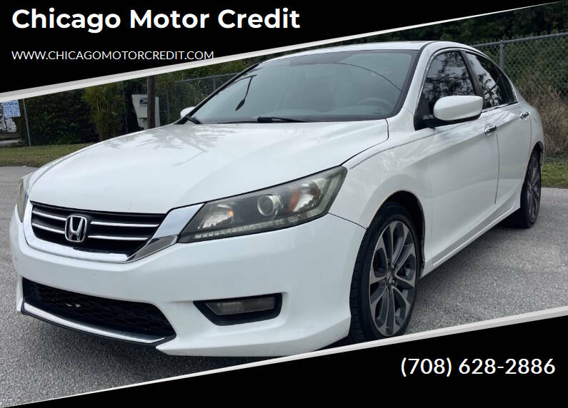 2015 Honda Accord for sale at Chicago Motor Credit in South Holland IL