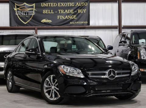 2015 Mercedes-Benz C-Class for sale at United Exotic Auto in Houston TX