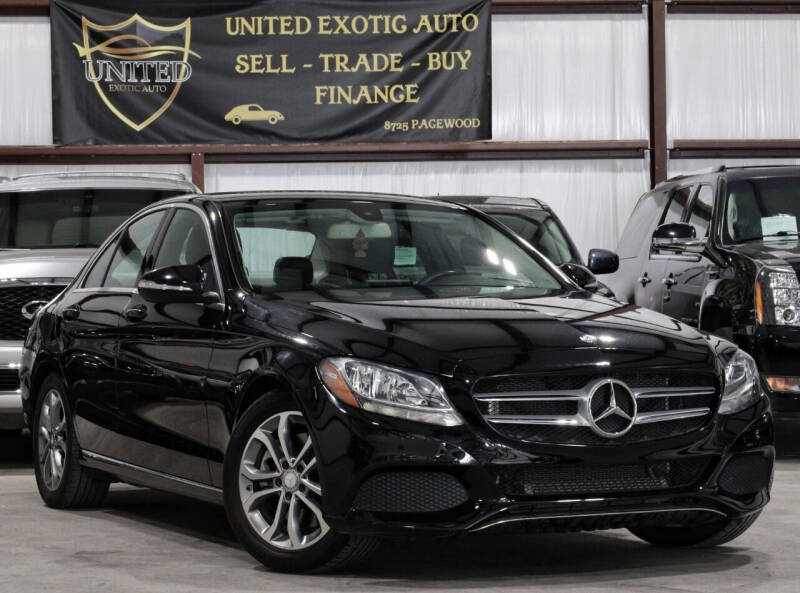 2015 Mercedes-Benz C-Class for sale at United Exotic Auto in Houston TX