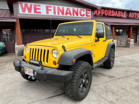 2008 Jeep Wrangler for sale at Affordable Auto Sales in Cambridge MN