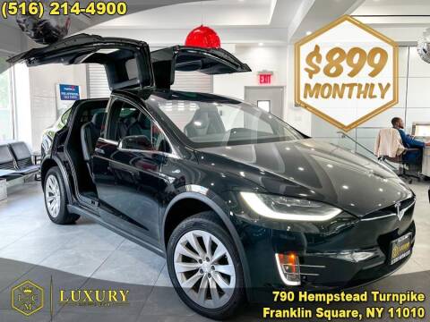 2019 Tesla Model X for sale at LUXURY MOTOR CLUB in Franklin Square NY
