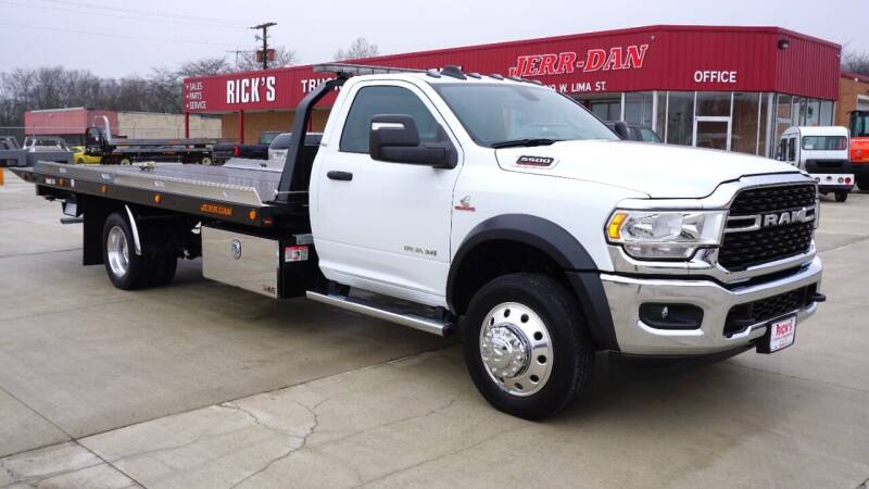 2024 RAM 5500 SLT 4x4 Jerrdan 20' Steel for sale at Rick's Truck and Equipment in Kenton OH